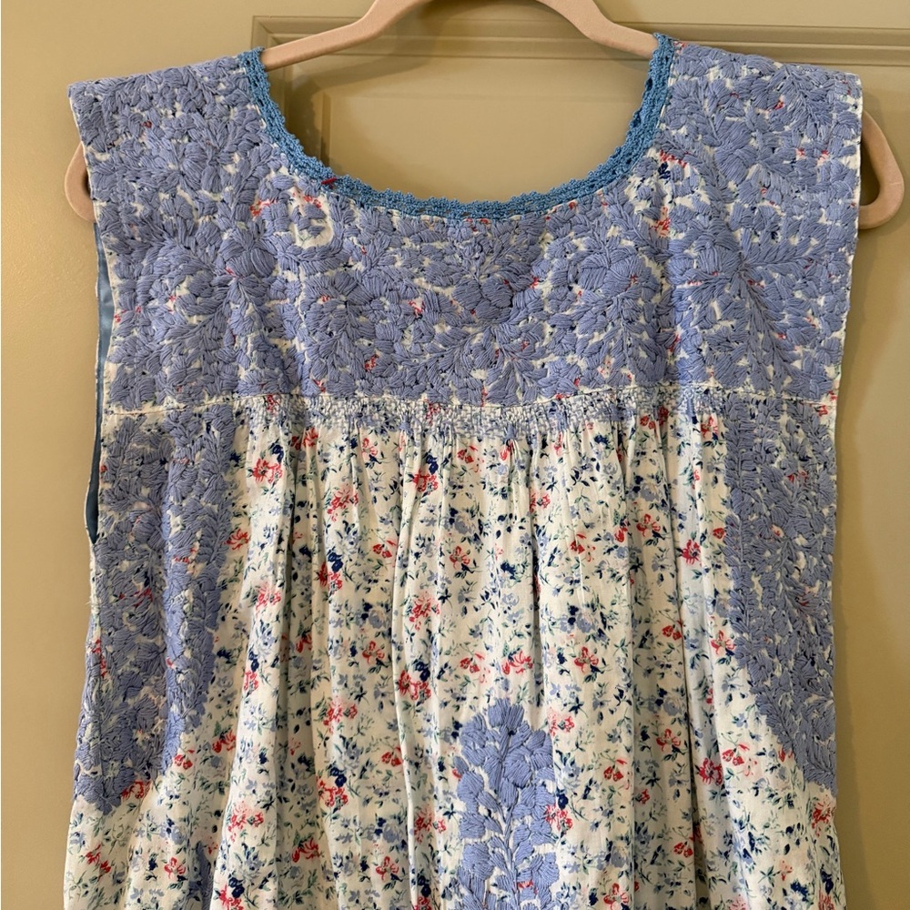 Mi Golondrina Printed Midi Dress - Size S - Picture 3 of 5